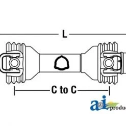 A&I Products A-CS53517 PTO Driveline W/ Overrunning Clutch 7 A&I Products A-CS53517 PTO Driveline W/ Overrunning Clutch -Outlet Farm & Pet Store 60480009 4