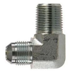 Royal Brass Male JIC- Male Pipe 90°