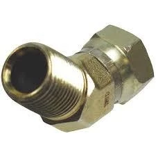 Royal Brass Male Pipe - Female Pipe Swivel 45°