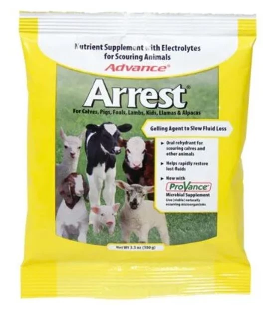 Advance Arrest Livestock Scour Control Supplement, 3.5 oz. 1 Advance Arrest Livestock Scour Control Supplement, 3.5 oz.