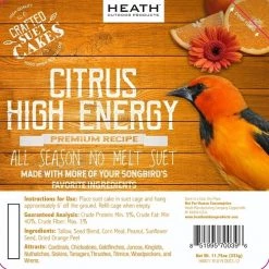 Heath Outdoors Premium Crafted Suet Cakes – 11.75 oz 9 Heath Outdoors Premium Crafted Suet Cakes – 11.75 oz -Outlet Farm & Pet Store 66170018 1