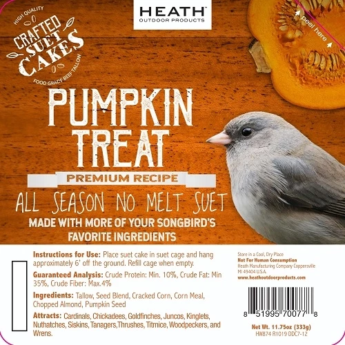 Heath Outdoors Premium Crafted Suet Cakes – 11.75 oz 7 Heath Outdoors Premium Crafted Suet Cakes – 11.75 oz - Image 7