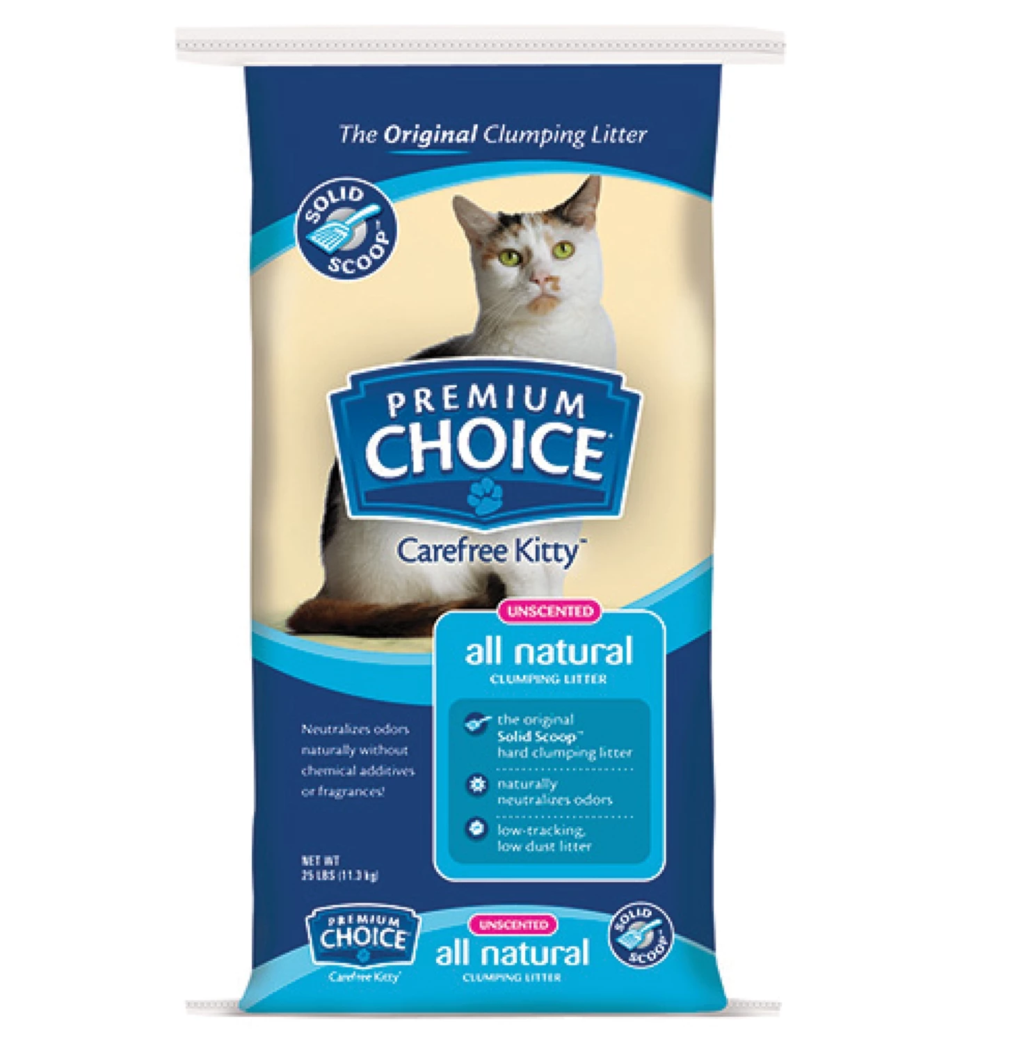 American Colloid Premium Choice Scoopable Cat Litter, 25 lbs. 1 American Colloid Premium Choice Scoopable Cat Litter, 25 lbs.