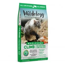 Wildology CLIMB Farm-Raised Chicken & Turkey Meal Cat Food, 15lb. bag