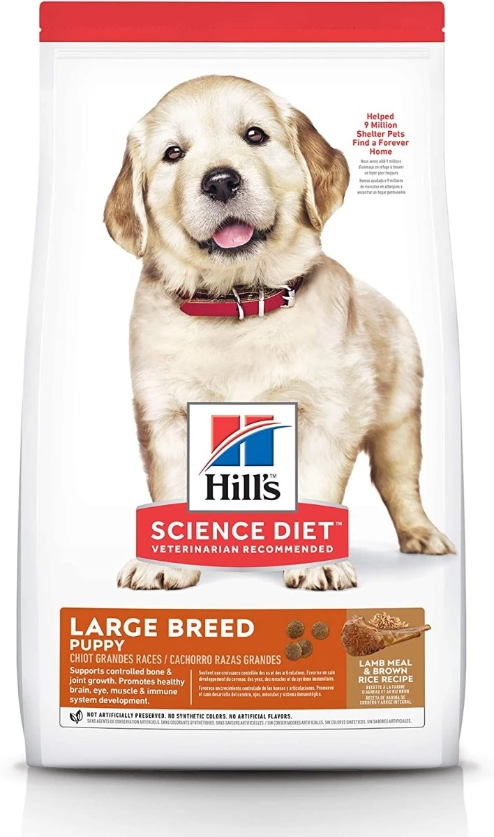 Science Diet Large Breed Puppy Lamb & Rice 33 lb. bag 1 Science Diet Large Breed Puppy Lamb & Rice 33 lb. bag