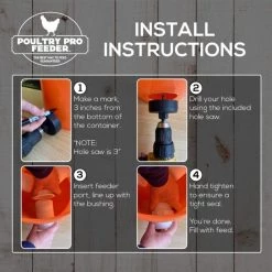 Riverbend Resources Poultry Feeder Pro DIY Kit 5 Riverbend Resources Poultry Feeder Pro DIY Kit -Outlet Farm & Pet Store 79630001 1 1