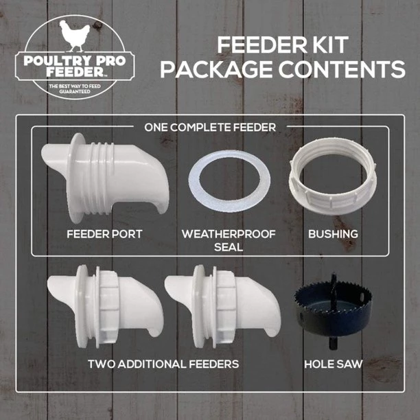 Riverbend Resources Poultry Feeder Pro DIY Kit 2 Riverbend Resources Poultry Feeder Pro DIY Kit - Image 2