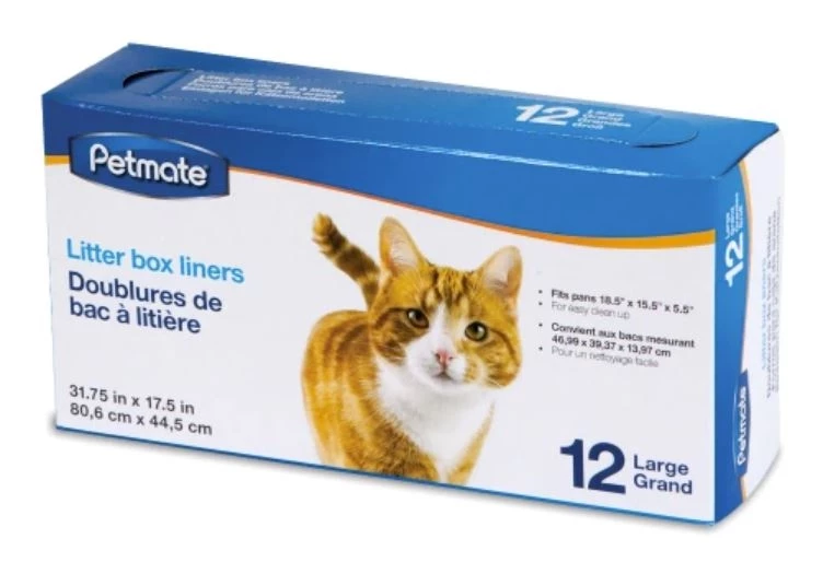 Petmate Litter Pan Liners, Large 1 Petmate Litter Pan Liners, Large