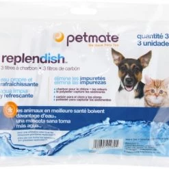 Petmate Replendish Pet Waterer Replacement Filters, 3-Pack