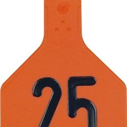 Y-Tex 3 STAR Medium Orange Bovine Ear Tag