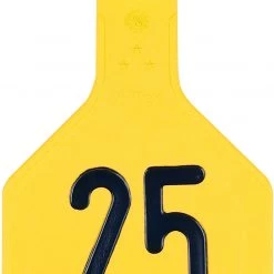 Y-Tex 3 STAR Medium Yellow Bovine Ear Tag