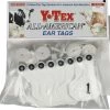 Y-Tex 2 STAR Small White Bovine Ear Tag