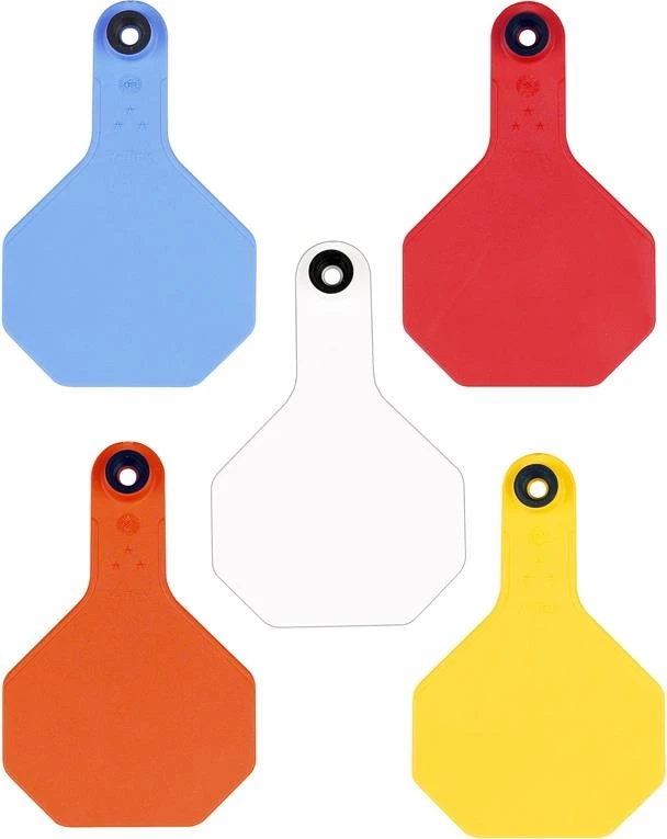 Y-Tex 3 STAR Medium Blank Bovine Ear Tag 1 Y-Tex 3 STAR Medium Blank Bovine Ear Tag