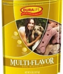 Duralife Multi-Flavor Medium Dog Biscuits
