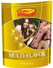 Duralife Multi-Flavor Medium Dog Biscuits 1 Duralife Multi-Flavor Medium Dog Biscuits