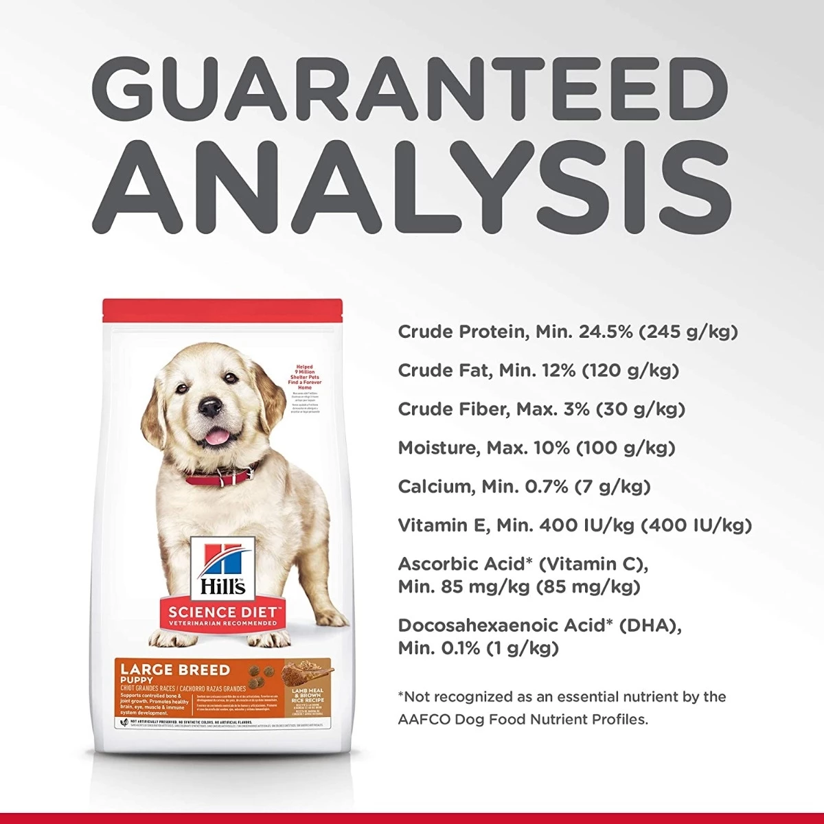 Science Diet Large Breed Puppy Lamb & Rice 33 lb. bag 9 Science Diet Large Breed Puppy Lamb & Rice 33 lb. bag - Image 9