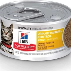 Hill's Science Diet Adult Urinary and Hairball Control Wet Canned Cat Food - 2.9 oz