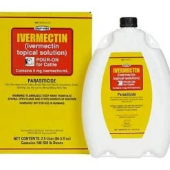 Durvet Ivermectin Pour-On, 2.5 Liter