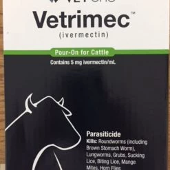 VetOne Vetrimec Pour-On For Cattle, 1 Liter