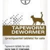 Bayer Tapeworm Cat Dewormer Tablets, 3 Count