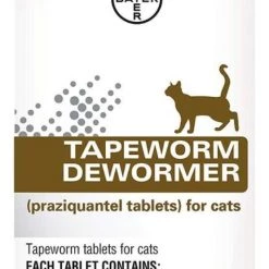 Bayer Tapeworm Cat Dewormer Tablets, 3 Count