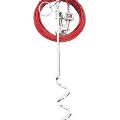 Boss Pet 20ft Large Tie-Out and Spiral Stake Combo Pack