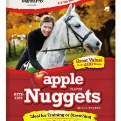 MannaPro Bite-Size Nuggets Horse Treats, 4lb.