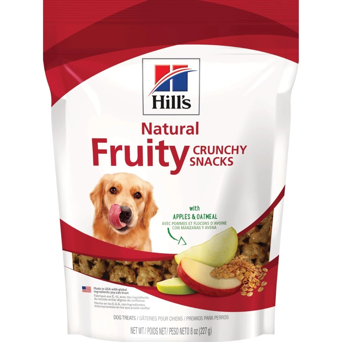 Hill's® Natural Fruity Crunchy Snacks with Apples & Oatmeal Dog Treat 1 Hill's® Natural Fruity Crunchy Snacks with Apples & Oatmeal Dog Treat