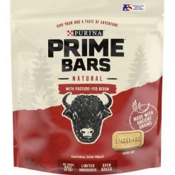 Purina Prime Bars Natural Baked Dog Biscuits, 16 oz. 6 Purina Prime Bars Natural Baked Dog Biscuits, 16 oz. -Outlet Farm & Pet Store bison 4