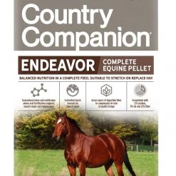 Country Companion Endeavour, Complete Equine Pellet - 50 LB