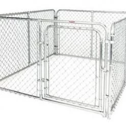 Stephens Pipe & Steel Dog Kennel, 6' W X 8' L X 4' H