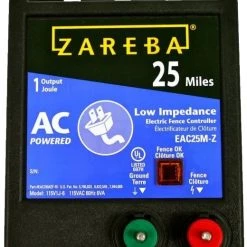 Zareba Low Impedance 1 Joule 25 Mile Fencer