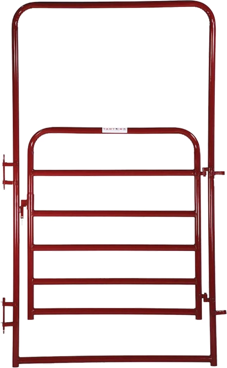Tarter Walk-Thru Arch Gates, 4 Ft. Red 1 Tarter Walk-Thru Arch Gates, 4 Ft. Red