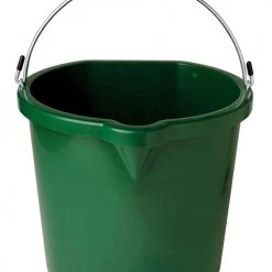 Farm Innovators 24 qt. Heated Flat-Back Plastic Bucket