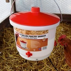 Farm Innovators Heated 2 Gallon Poultry Drinker -Outlet Farm & Pet Store hb 60p 3 1 1