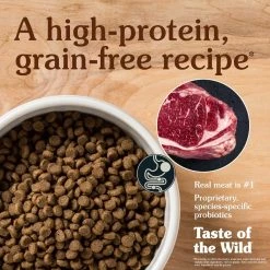 Taste of the Wild High Prairie Puppy Recipe with Roasted Bison & Roasted Venison-28 lb-Puppy High Prairie 9 Taste of the Wild High Prairie Puppy Recipe with Roasted Bison & Roasted Venison-28 lb-Puppy High Prairie -Outlet Farm & Pet Store high prairie puppy kibble