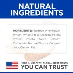 Hill's® Natural Baked Light Biscuits with Real Chicken Small Dog Treat -Outlet Farm & Pet Store ingredients 1