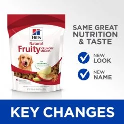 Hill's® Natural Fruity Crunchy Snacks with Apples & Oatmeal Dog Treat 6 Hill's® Natural Fruity Crunchy Snacks with Apples & Oatmeal Dog Treat -Outlet Farm & Pet Store key 2