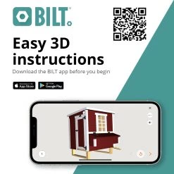 OverEZ American Model Medium Chicken Coop - Up to 10 Chickens -Outlet Farm & Pet Store medium digital instructions bilt 1 1