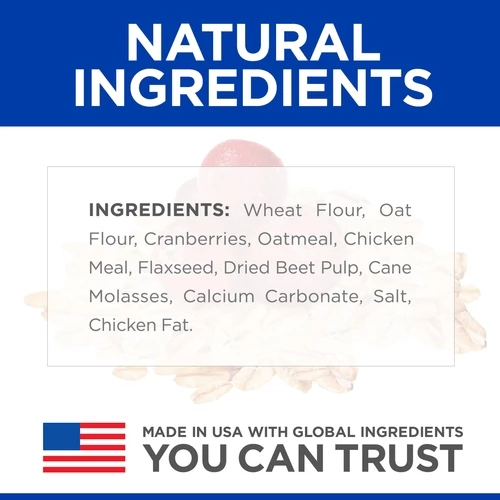 Hill's® Natural Fruity Crunchy Snacks with Cranberries & Oatmeal Dog Treat 4 Hill's® Natural Fruity Crunchy Snacks with Cranberries & Oatmeal Dog Treat - Image 4