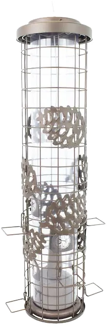 Perky-Pet Squirrel-Be-Gone Max Pinecone Bird Feeder With Flexports 1 Perky-Pet Squirrel-Be-Gone Max Pinecone Bird Feeder With Flexports