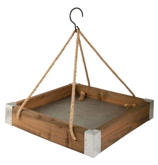 Rustic Farmhouse Platform Wood Feeder 1 Rustic Farmhouse Platform Wood Feeder