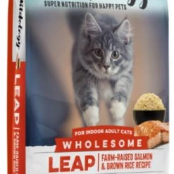 Wildology Leap Farm-Raised Salmon & Brown Rice Dry Cat Food - 15 lbs.