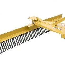 King Kutter 8 Foot Landscape Rake (Yellow)