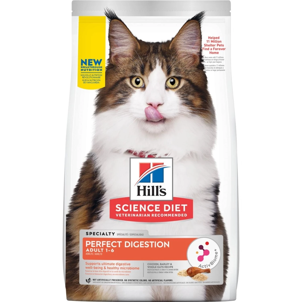 Hill's Science Diet Adult Perfect Digestion Cat Food - 3.5 lb 1 Hill's Science Diet Adult Perfect Digestion Cat Food - 3.5 lb