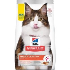 Hill's Science Diet Adult Perfect Digestion Cat Food - 6 lb