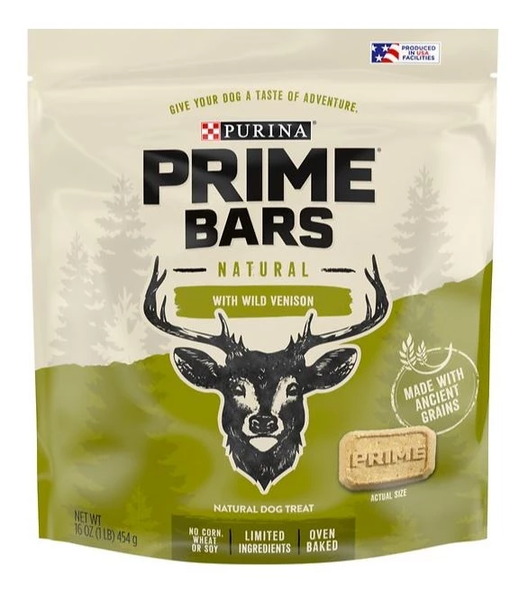 Purina Prime Bars Natural Baked Dog Biscuits, 16 oz. 1 Purina Prime Bars Natural Baked Dog Biscuits, 16 oz.
