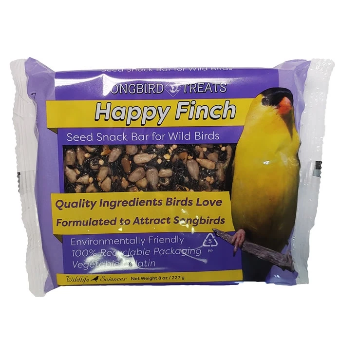 Songbird Treats Happy Finch Seed Bar 8 oz 1 Songbird Treats Happy Finch Seed Bar 8 oz